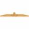Ekena Millwork Portland Rough Sawn Timber Gable Bracket, Western Red Cedar, 84"W x 14"H x 4"D x 6"F, 4/12 Pitch GBW084X14X0406POR00RWR - alternate 3